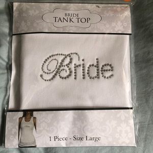 Bride tank top
